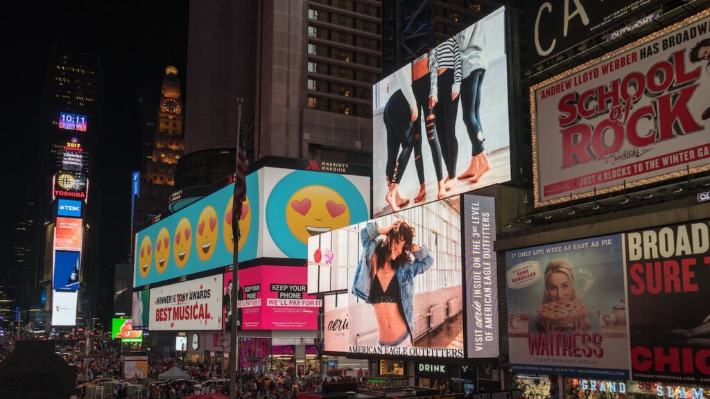 Advertisement examples